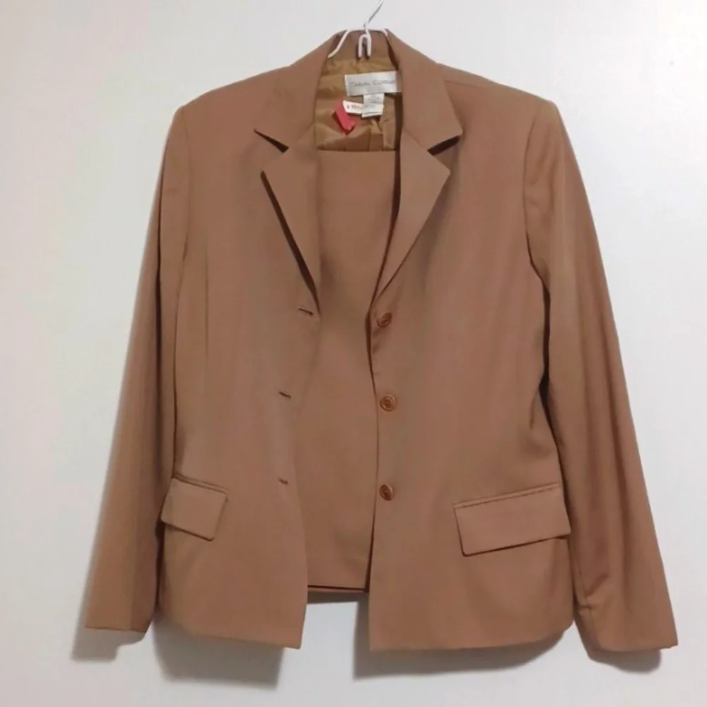 CASUAL CORNER skirt suit. Classic Business Casual. Light Academia. Size 10
